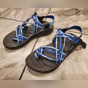 CHACO ZX3 Trail Dune Sandals - Blue